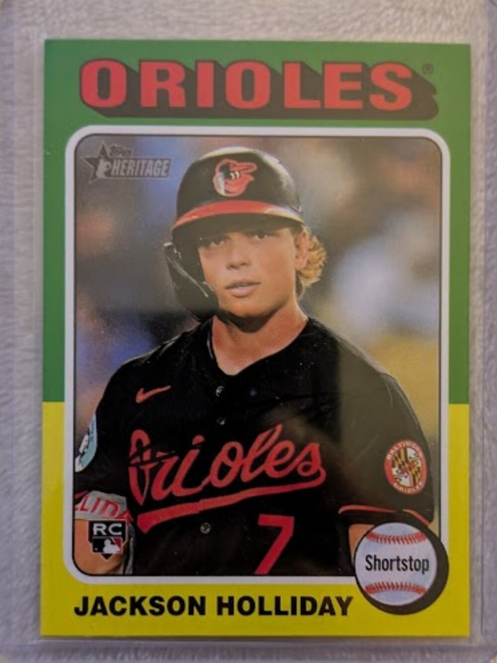 2024 Topps RC JACKSON HOLIDAY #692